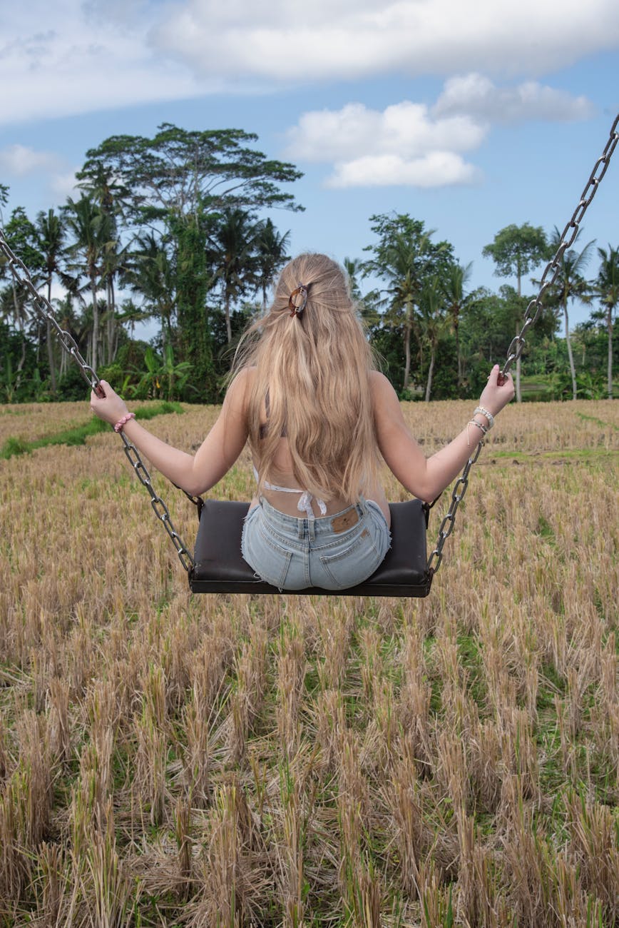 Ubud: Swing, Zipline & SkyBike Rice Terrace Adventure
